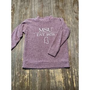 Woolly Threads MISSISSIPPI STATE BULLDOGS Sweatshirt Size XS